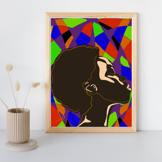 Abstract Profile Art