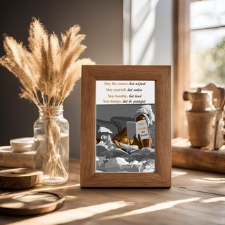 Stay the course Affirmation Poster