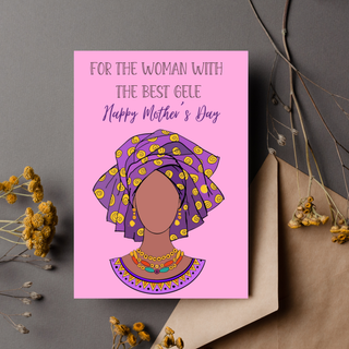 Woman with the best Gele HMD