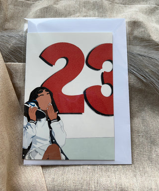 23rd Birthday card
