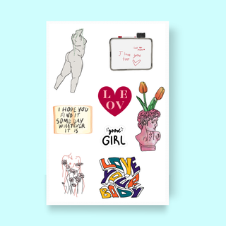 Love Your Body Stickers