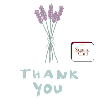 Thank You  with flowers Card