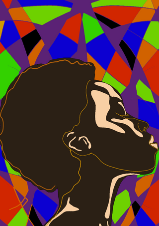 Abstract Profile Art