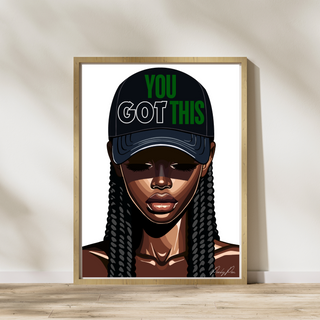 Black Woman Positivity poster