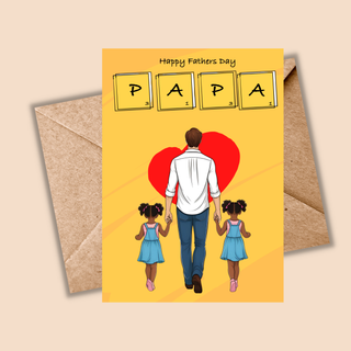 Papa and Twins Father’s Day